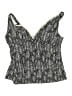 Jockey Tweed Gray Black Swimsuit Top Size XL (estimated) - photo 1