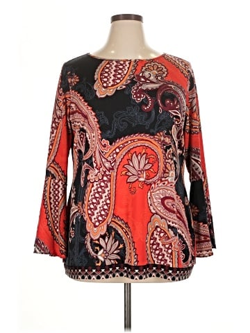ECI 3/4 Sleeve Blouse (view 1)