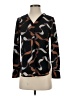 Ann Taylor Black Long Sleeve Blouse Size XXS - photo 1