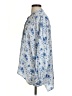 Koch 100% Polyester Paisley Blue Long Sleeve Blouse Size XS - photo 5