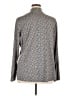 Susan Graver Print Gray Long Sleeve Blouse Size 1X - photo 2