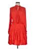 Current Air 100% Polyester Red Orange Cocktail Dress Size M - photo 1