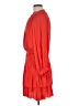 Current Air 100% Polyester Red Orange Cocktail Dress Size M - photo 5