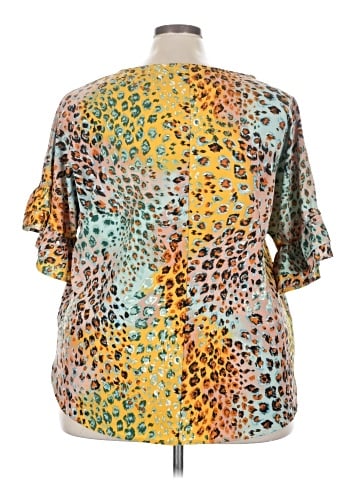 Adora Short Sleeve Blouse (view 2)
