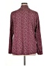 Susan Graver Burgundy Long Sleeve Blouse Size 1X - photo 2