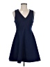 BCBGeneration Solid Blue Cocktail Dress Size 8 - photo 1