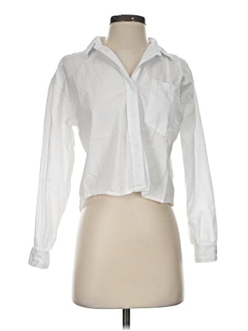 Bobi Long Sleeve Button-Down Shirt (view 1)