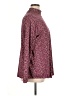 Susan Graver Burgundy Long Sleeve Blouse Size 1X - photo 4