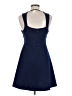 BCBGeneration Solid Blue Cocktail Dress Size 8 - photo 2