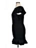 Unbranded Solid Black Cocktail Dress Size XL - photo 5