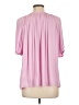 Current Air 100% Polyester Pink 3/4 Sleeve Blouse Size L - photo 2