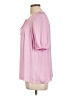 Current Air 100% Polyester Pink 3/4 Sleeve Blouse Size L - photo 5