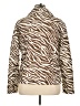Clara S. Animal Print Ivory Jacket Size 1X - photo 2
