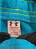 Under Armour 100% Polyester Color Block Teal Casual Pants Size L - photo 7