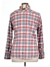Jachs Girlfriend Plaid Red Long Sleeve Button-Down Shirt Size XL - photo 2