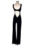 Unbranded Solid Black Jumpsuit Size M - photo 2