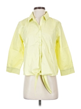 Chico's 3/4 Sleeve Button-Down Shirt (view 1)
