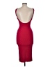 WSLY Solid Red Cocktail Dress Size M - photo 2