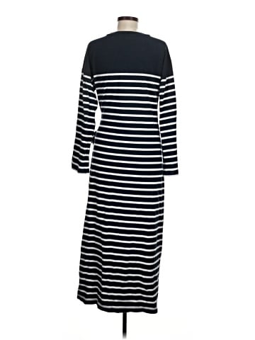 Madewell Side-Tie Knit Maxi Dress in Stripe (view 2)
