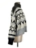 H&M Chevron-herringbone Gray Pullover Sweater Size M - photo 4