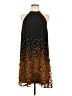 LABEL by five twelve 100% Polyester Animal Print Brown Cocktail Dress Size M - photo 1