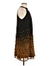 LABEL by five twelve 100% Polyester Animal Print Brown Cocktail Dress Size M - photo 4