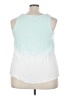 Deb 100% Rayon White Sleeveless Blouse Size 3X - photo 2