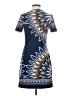 Tory Burch Graphic Blue Casual Dress Size S - photo 2