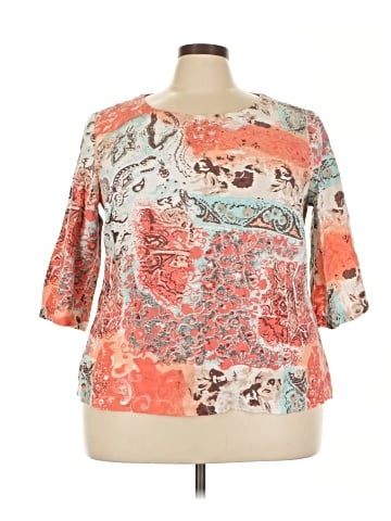 Choices 3/4 Sleeve Blouse (view 1)