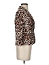 Crescent & Willough Animal Print Brown Blazer Size S - photo 4