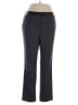 Dana Buchman Plaid Gray Dress Pants Size 14 - photo 1