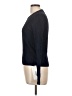 B.yu Black Long Sleeve Top Size L - photo 5