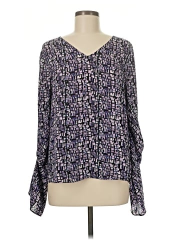 DKNY Long Sleeve Blouse (view 1)