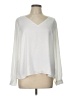 H&M Ivory Long Sleeve Blouse Size 10 - photo 1