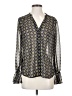 CAbi 100% Polyester Gold Long Sleeve Blouse Size XS - photo 1