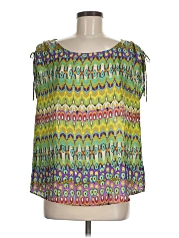 Glam Sleeveless Silk Top (view 1)