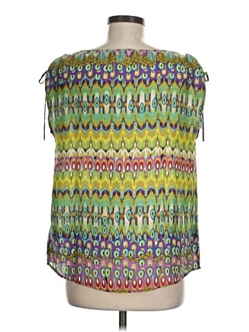 Glam Sleeveless Silk Top (view 2)