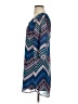 Just Fab 100% Polyester Chevron-herringbone Blue Casual Dress Size XS - photo 5