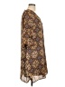 Bobeau 100% Polyester Paisley Brown Casual Dress Size L - photo 4