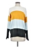 French Connection Color Block Yellow Pullover Sweater Size S - photo 1