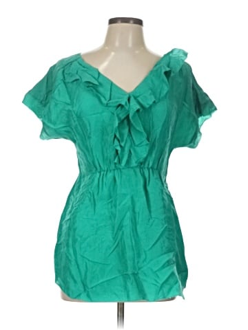 Vanessa Virginia Short Sleeve Silk Top (view 1)