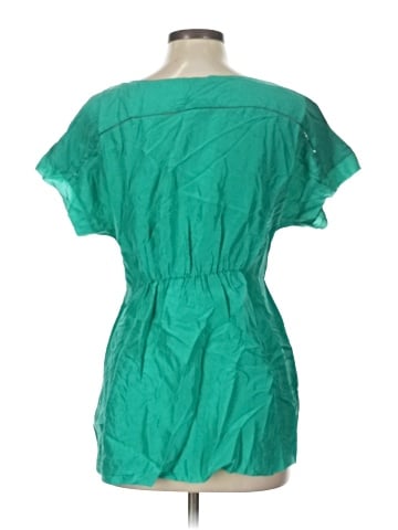 Vanessa Virginia Short Sleeve Silk Top (view 2)