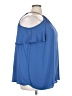 Torrid 100% Polyester Blue Sleeveless Blouse Size 3X Plus (3) - photo 4