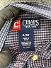 Chaps 100% Cotton Checkered-gingham Gray Short Sleeve Button-Down Shirt Size 4T - photo 3