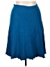 G Essentials Solid Blue Casual Skirt Size XL - photo 1
