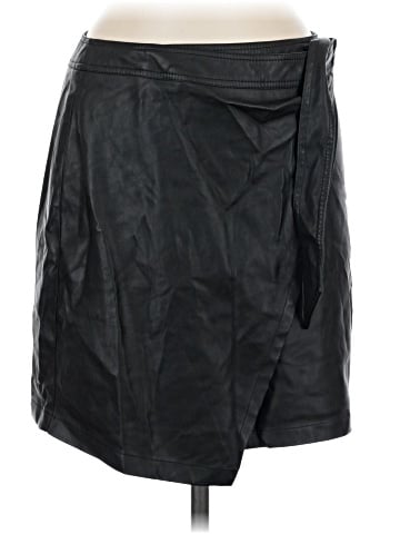 Topshop Faux Leather Skirt (view 1)
