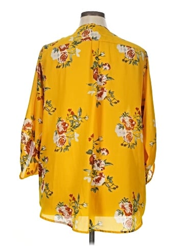 J for Justify 3/4 Sleeve Blouse (view 2)