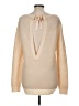 Hinge Solid Tan Pullover Sweater Size M - photo 2
