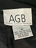 AGB 100% Polyester Solid Black Formal Skirt Size 14 - photo 4