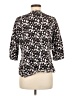 Unbranded Black 3/4 Sleeve Blouse Size M (estimated) - photo 2